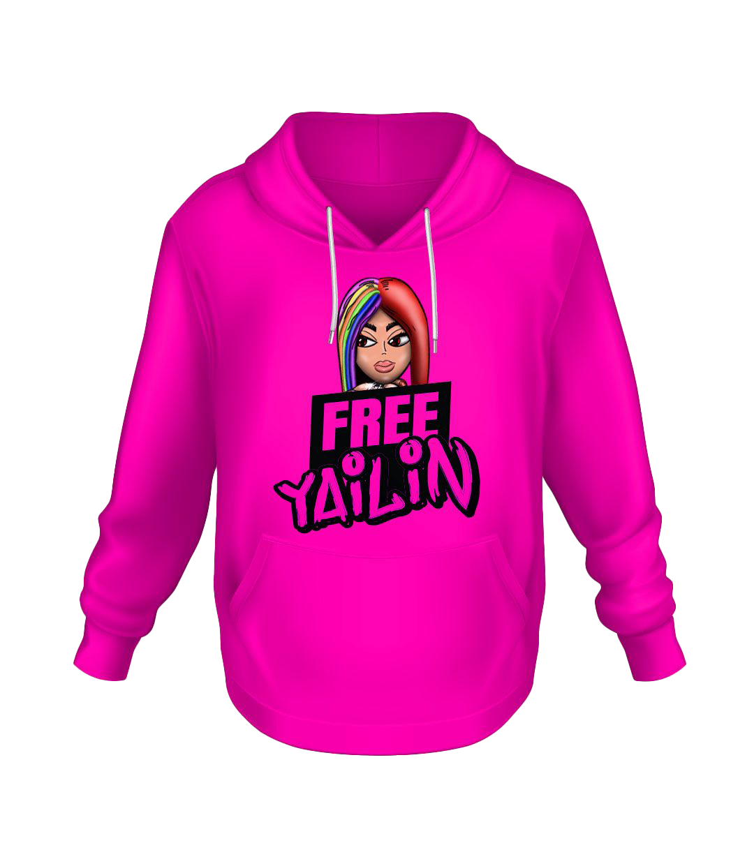FREE YAiLiN Pink Hoodie – tatamerch
