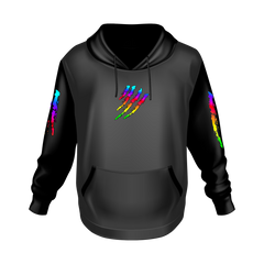 6IX9INE Tata Black Hoodie Tata Claw