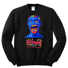 SeX9INE Black Crewneck